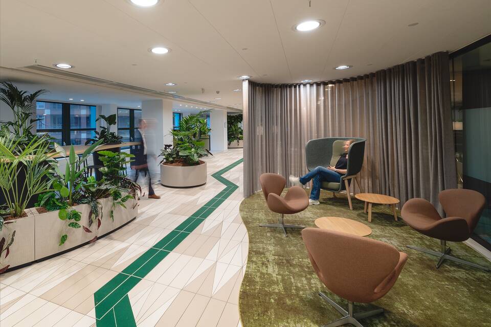 Gispen government project interior view of FMHaaglanden Resident in The Hague CTH12