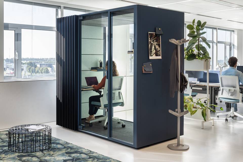 Royal Ahrend interior view of Inspiration Centre AIC in Amsterdam SP38