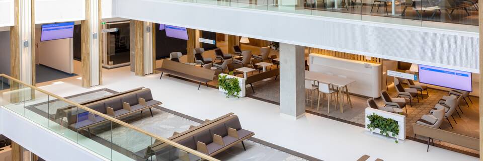 Gispen healthcare project interior view of Radboud UMC in Nijmegen 15A7418
