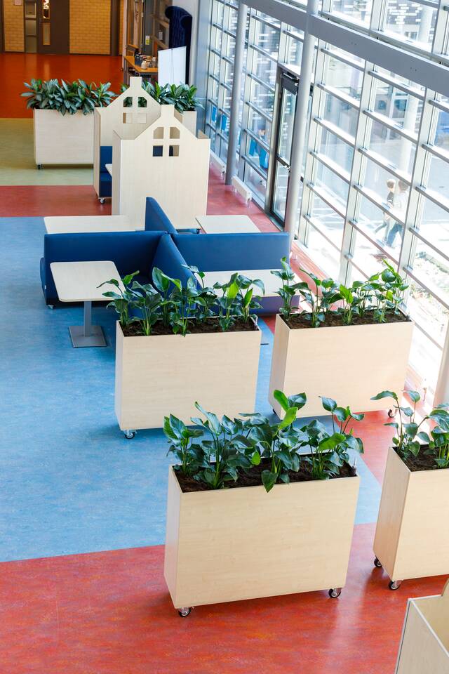 Gispen education project interior view of primary school Panta Rhei in Deventer KF2444