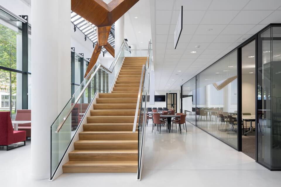 Ahrend government project interior view of government offices in Rotterdam SP15