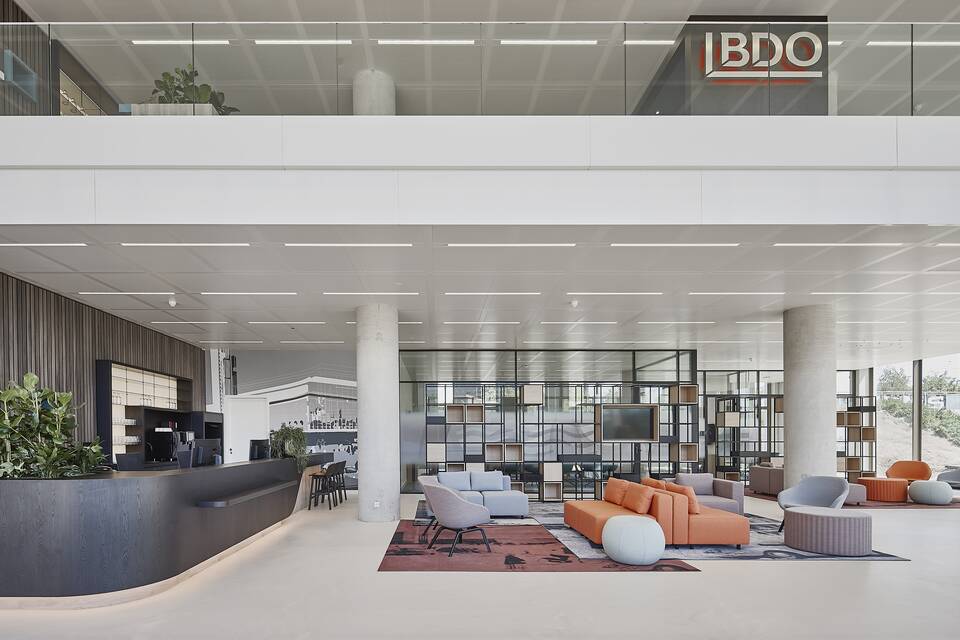 Royal Ahrend office project interior view of BDO in Eindhoven SW873