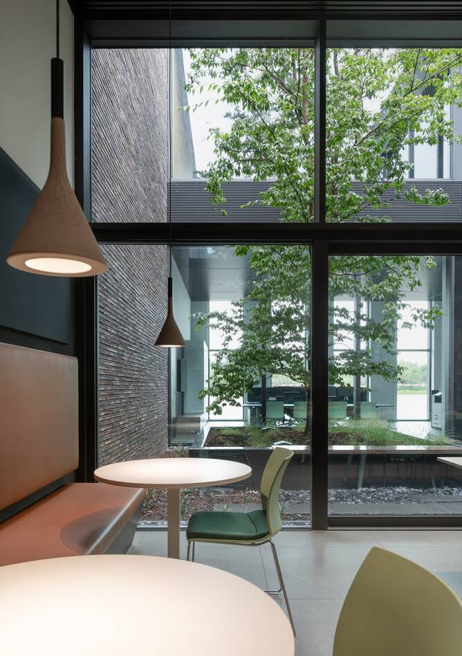 Ahrend office project interior view of Staalbeton in Rijkevorsel NV5865