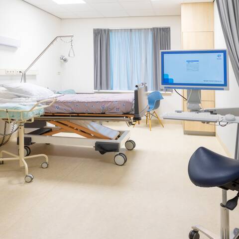 Gispen healthcare project interior view of Rijnstate hospital in Arnhem 00A3319