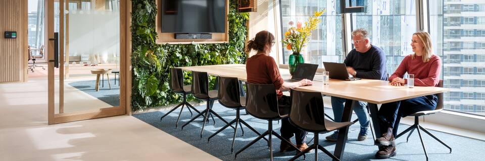 Royal Ahrend office project interior view of Arcadis in Amsterdam SP03