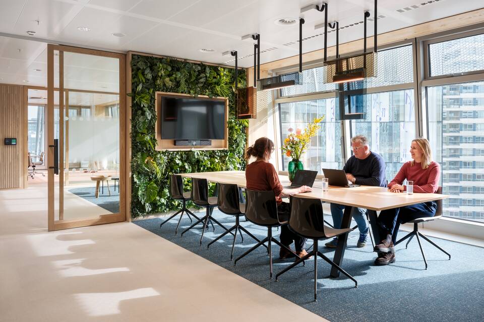 Royal Ahrend office project interior view of Arcadis in Amsterdam SP03