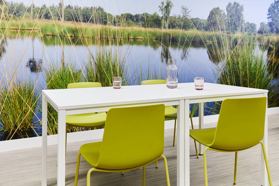 Gispen healthcare project interior view of Sanquin in Nijmegen DZK1080