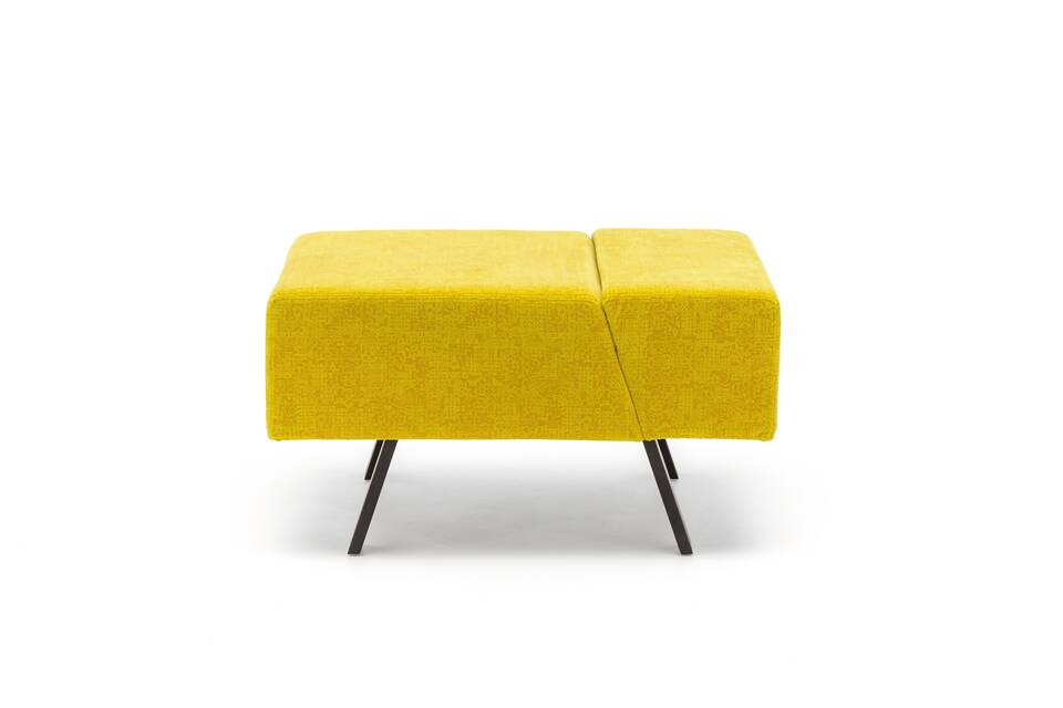 Gispen Sett pouf in matrix 452 front view