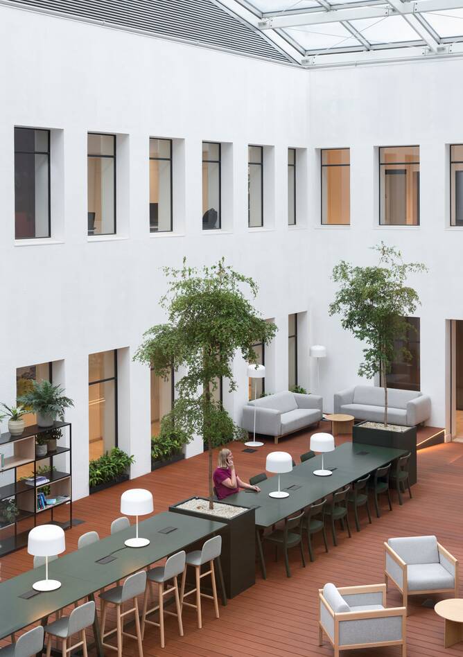 Royal Ahrend government project interior view of City House Rijswijk in Rijswijk SP18