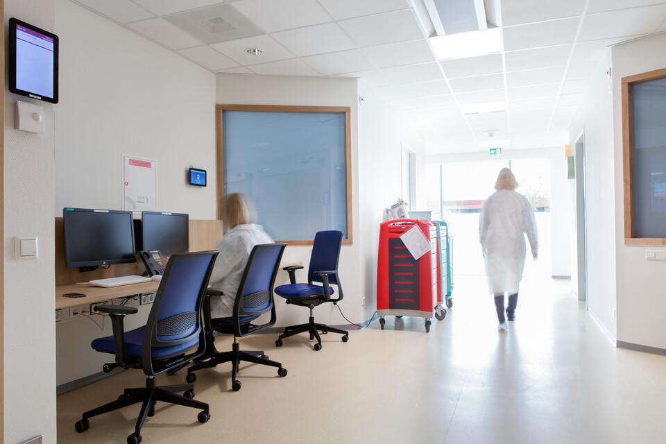 Gispen healthcare project St Antonius hospital birth center in Utrecht RG9454