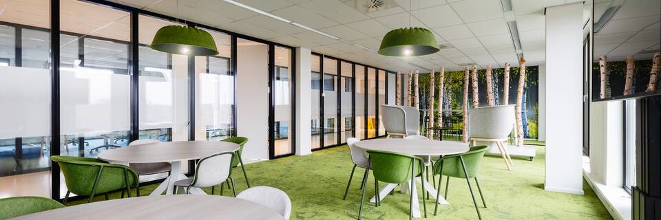 Gispen goverment project interior view of Judicial Information Service in Almelo CTH15
