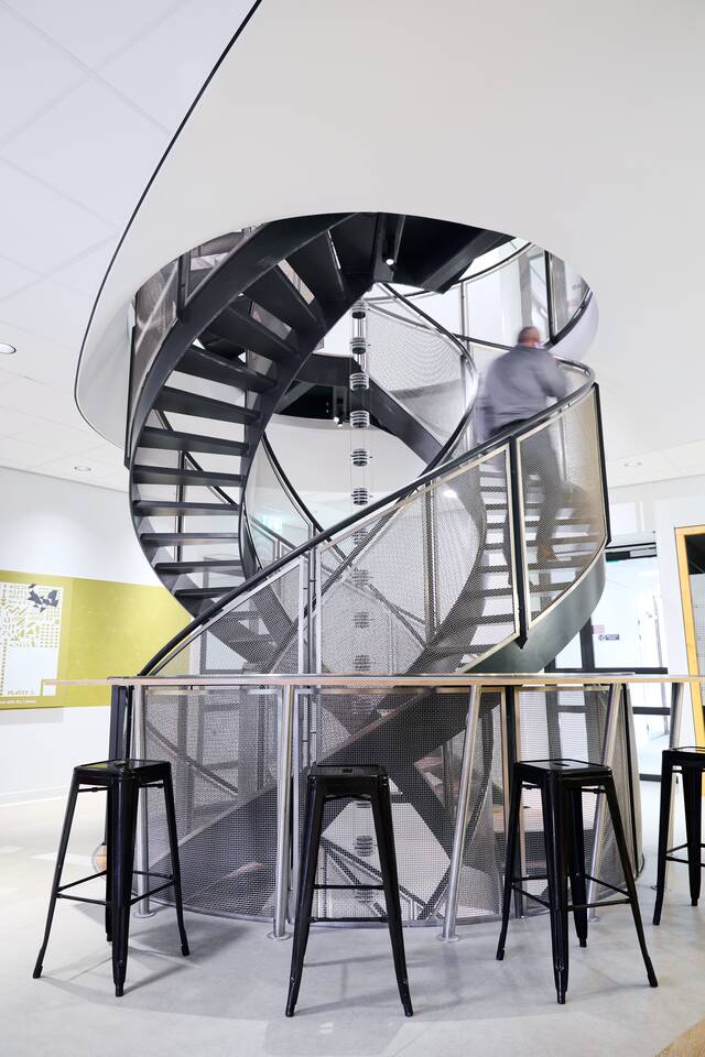 Gispen healthcare project interior view of Radboudumc M850 in Nijmegen DZK0037