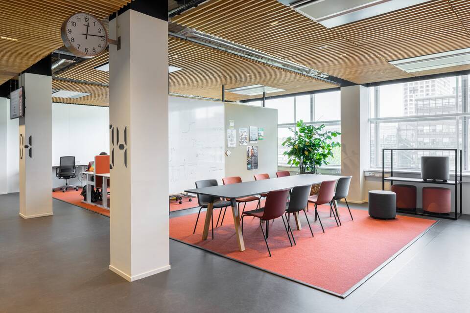 Royal Ahrend education project interior view of TU Delft EWI in Delft SP12