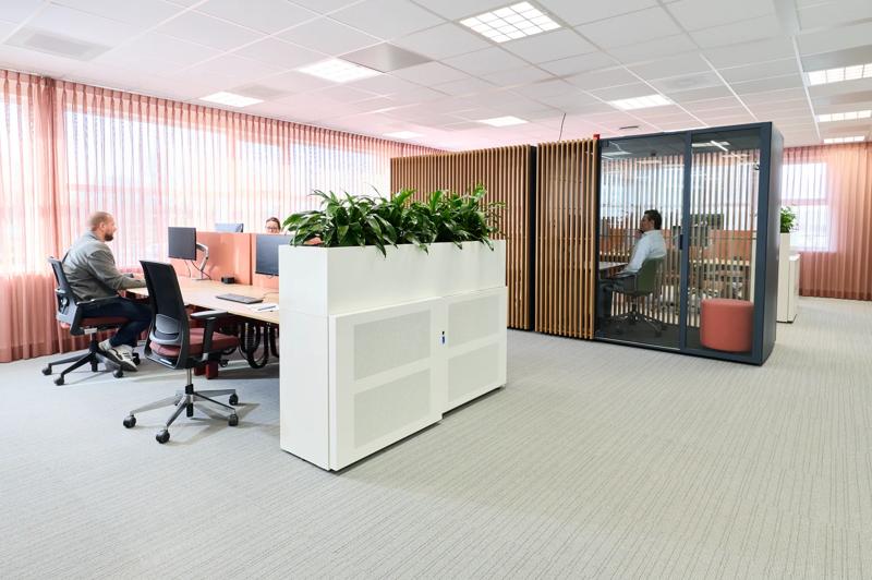 Royal Ahrend interior view of Circular Hub in Veghel DZK29642