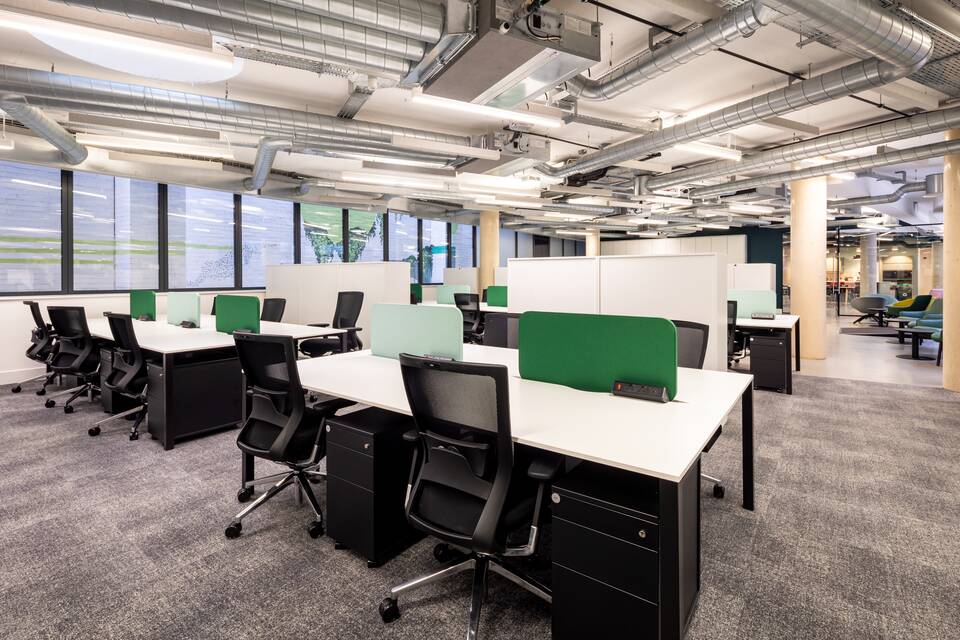Canopi Royal Ahrend office project interior view of Canopi in London 041