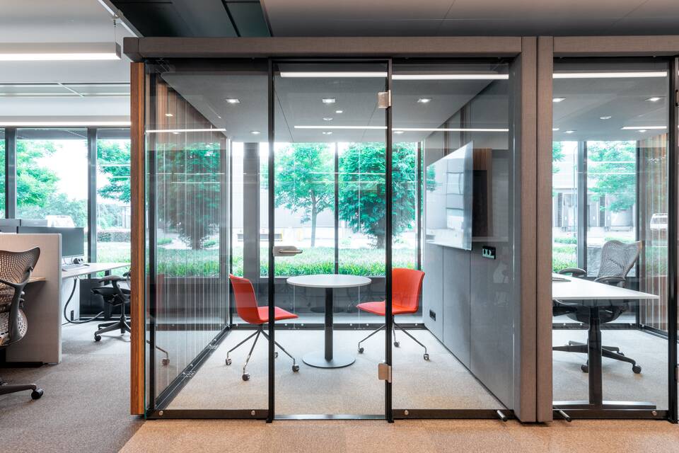 Gispen office project interior view of Rutges in De Meern 15A7651