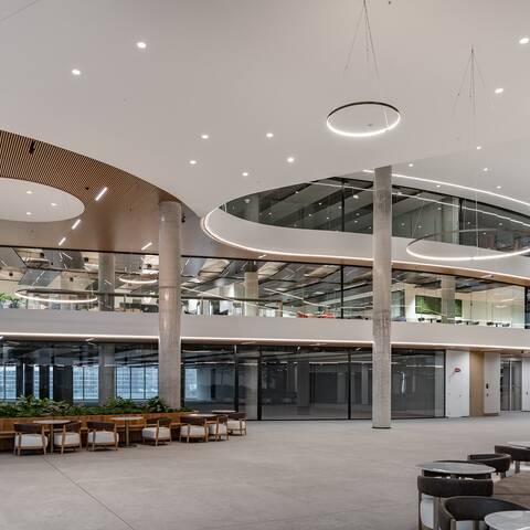 ABB Royal Ahrend office project interior view of ABB in Diegem M0507