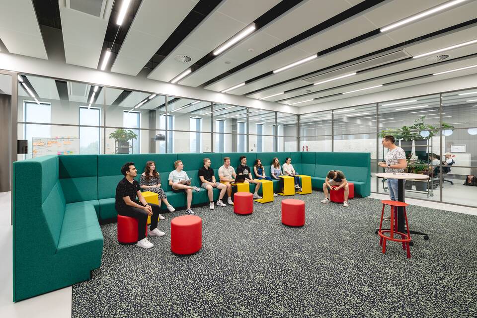 Gispen education project interior view of MindLabs ICT in Tilburg CTH66