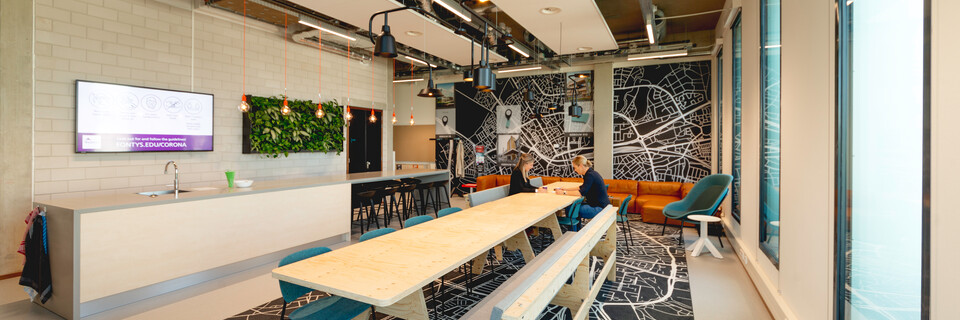 Gispen education project interior view of Fontys HICT in Eindhoven CTH11