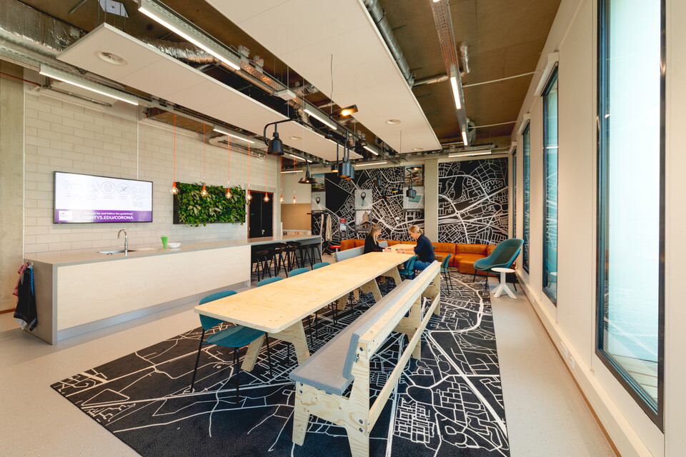 Gispen education project interior view of Fontys HICT in Eindhoven CTH11
