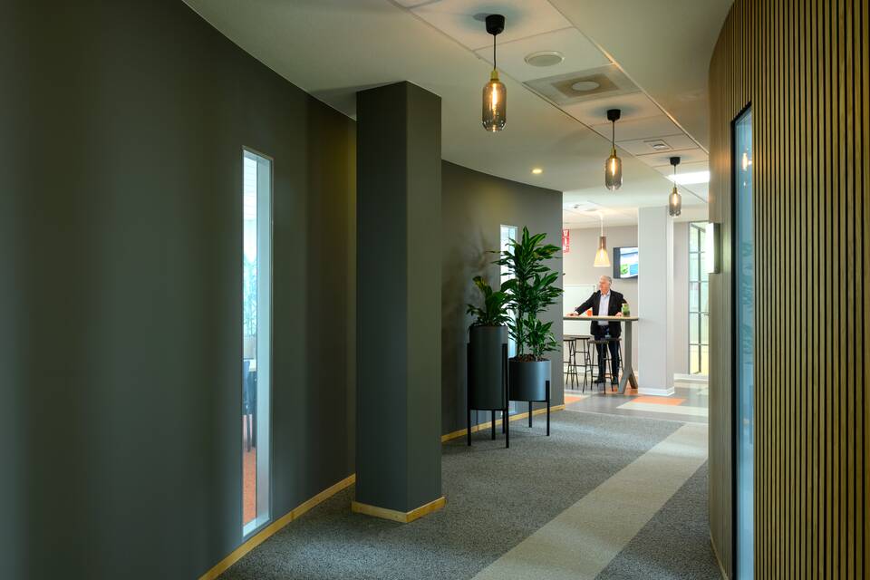 Gispen government project interior view of Rijkshub in Leiden MB10