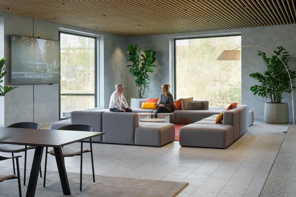 Royal Ahrend office project interior view of Zeekr in Amsterdam SP09