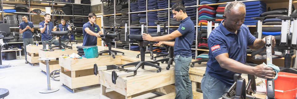 Gispen service refurbishment 00A6668