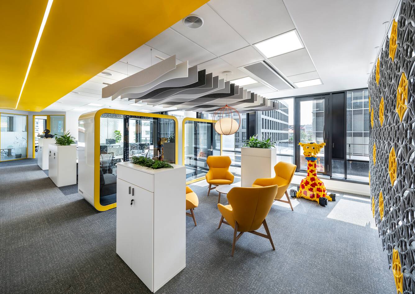 Royal Ahrend office project interior view of Lego in Prague AJ7928