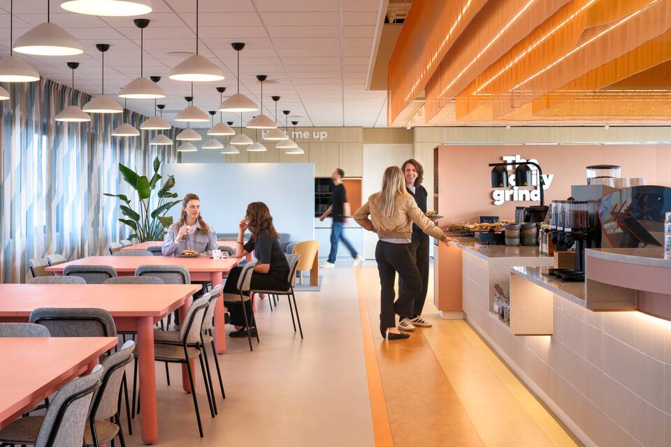 Royal Ahrend office project interior view of Just Eat Takeaway in Enschede SP05