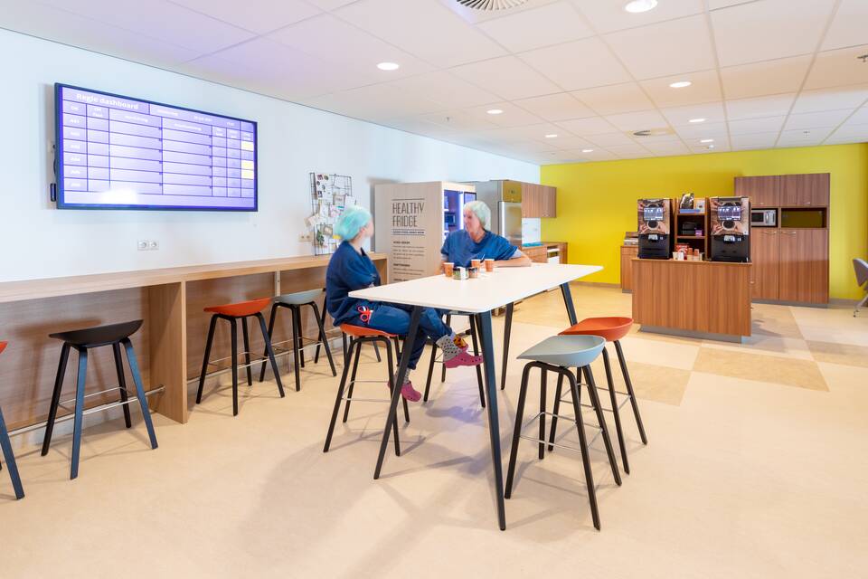Gispen healthcare project interior view of Rijnstate hospital in Arnhem 00A3401