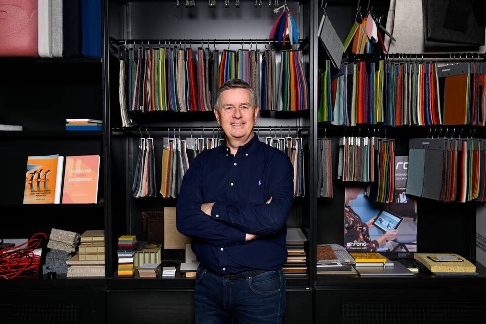 Colour portrait of Gerard Huiskes