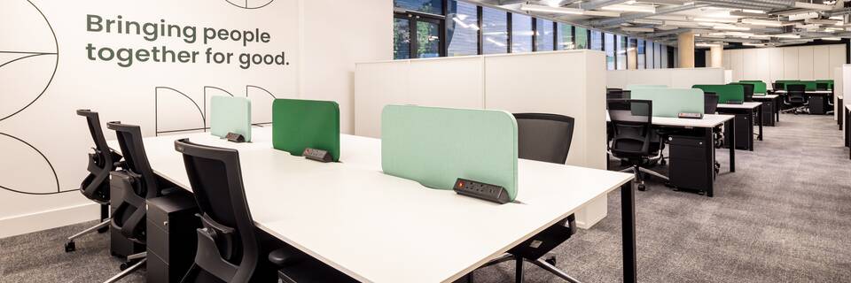 Canopi Royal Ahrend office project interior view of Canopi in London 047