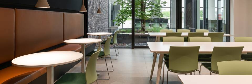 Ahrend office project interior view of Staalbeton in Rijkevorsel NV5819