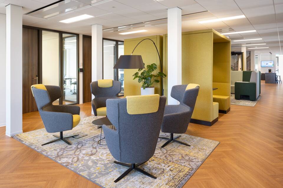 Ahrend healthcare project interior view of Het Parkhuis in Dordrecht SP09