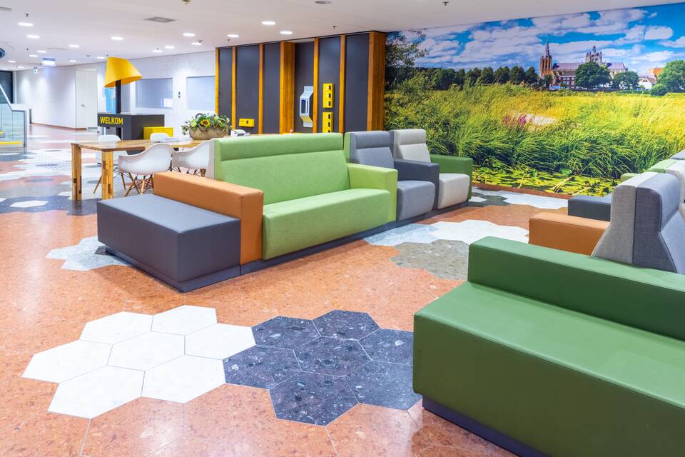 Gispen healthcare project interior view of Jeroen Bosch Ziekenhuis in s'Hertogenbosch 15A3531