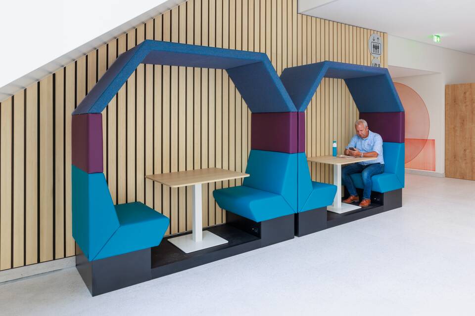 Gispen healthcare project interior view of Rijnstate in Elst 15A1848B