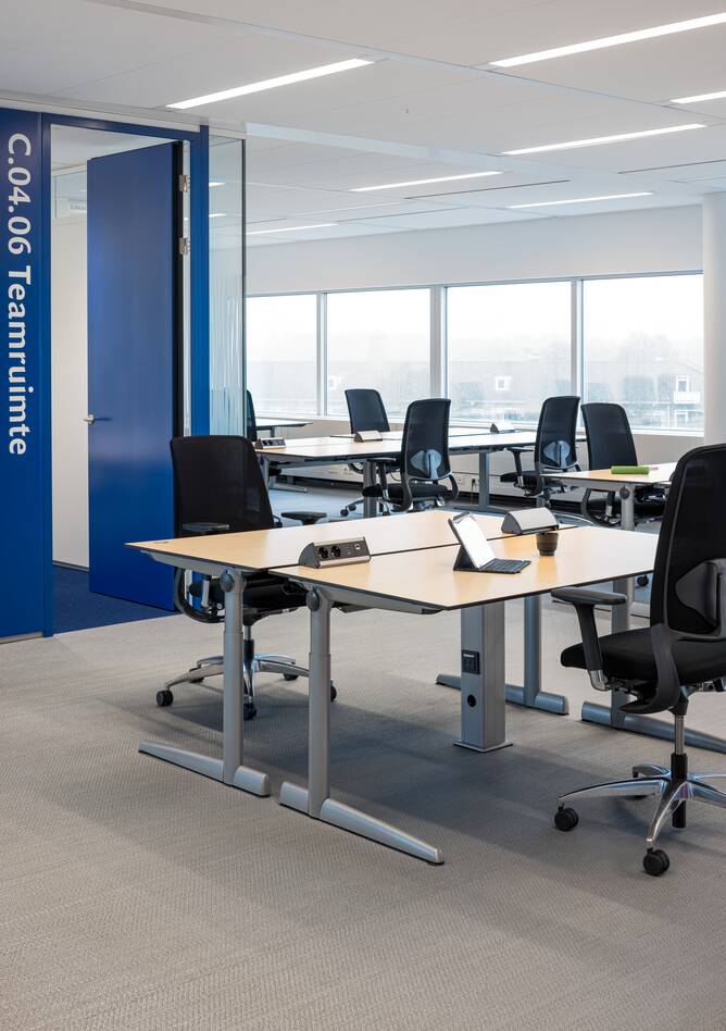 Ahrend government project interior view of government offices in Utrecht SP18