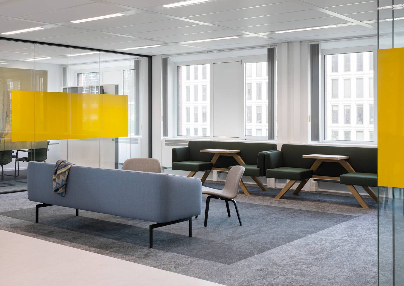 Ahrend government project interior view of government offices in Rotterdam SP12