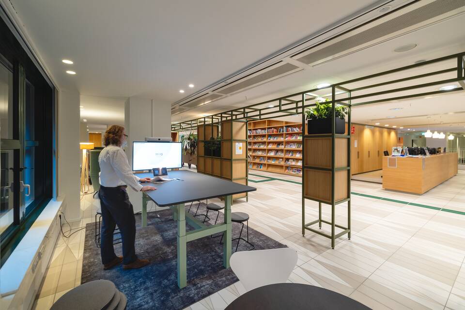 Gispen government project interior view of FMHaaglanden Resident in The Hague CTH02