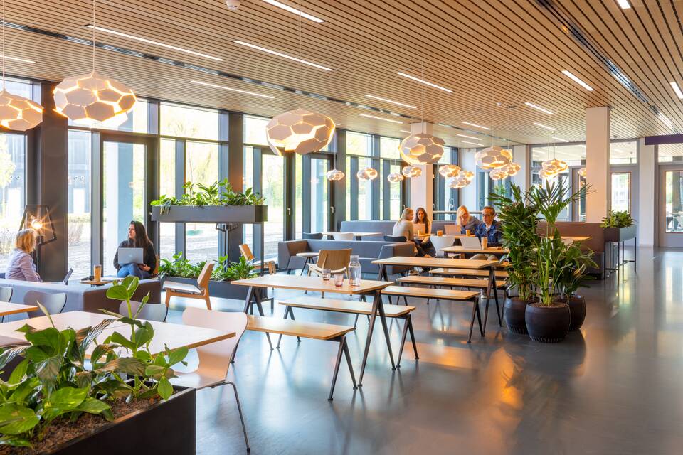 Gispen education project interior view of Hogeschool in Leiden 915A9640