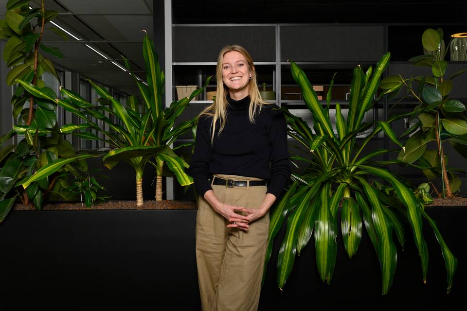 Colour portrait of Lisanne Huizing