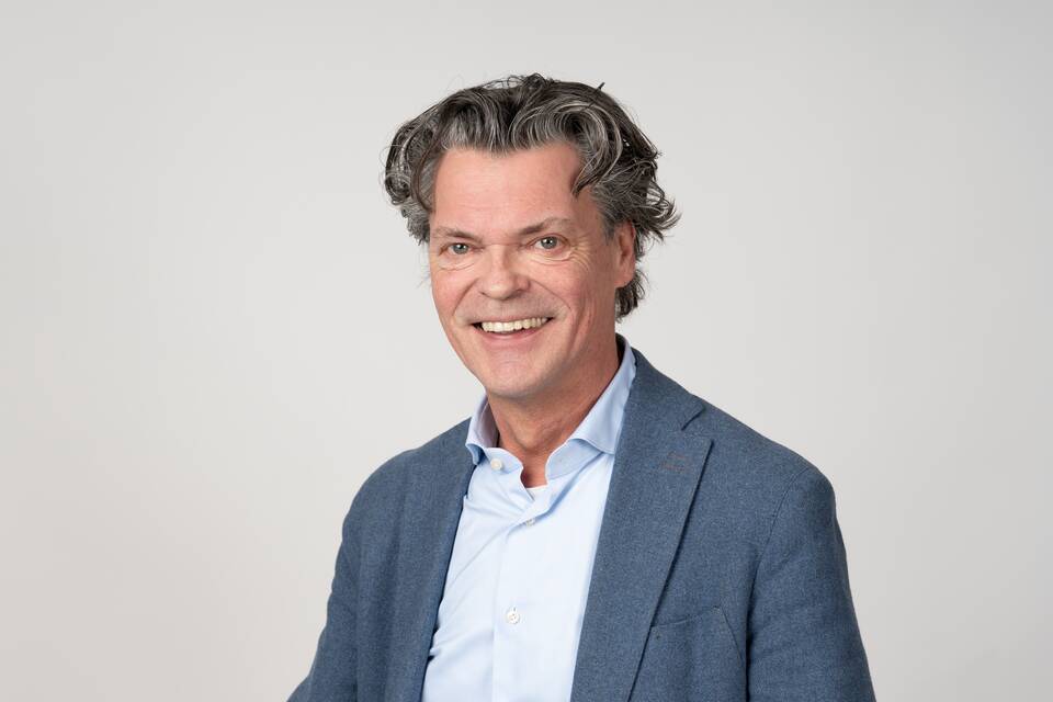 Colour portrait of Marck Haans