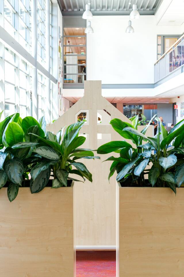Gispen education project interior view of primary school Panta Rhei in Deventer KF2461