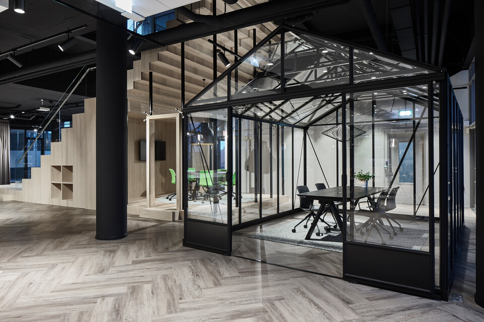 Royal Ahrend office project interior view of BDO in The Hague MR0112861