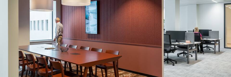 Royal Ahrend government project interior view of City House Rijswijk in Rijswijk SP11