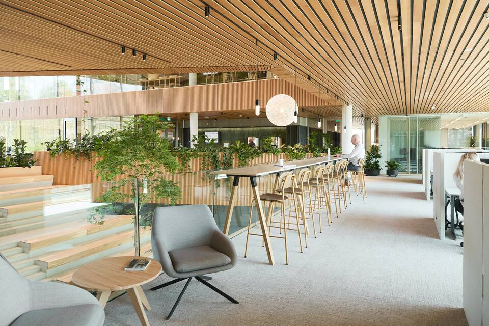 Gispen government project interior view of municipality Rheden in De Steeg DZK1426