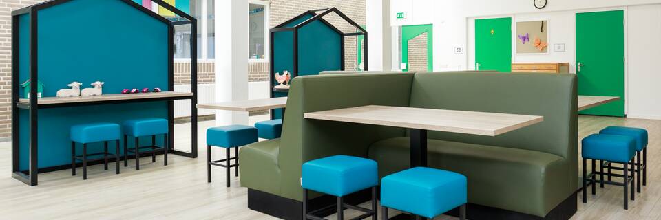 Gispen education project interior view of primary school SBO De Welle in Almelo KF0020