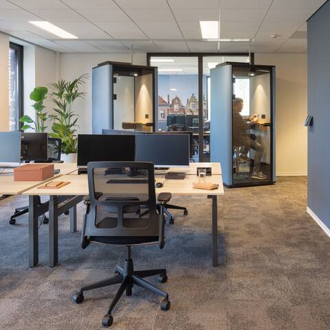 Ahrend healthcare project interior view of Het Parkhuis in Dordrecht SP13