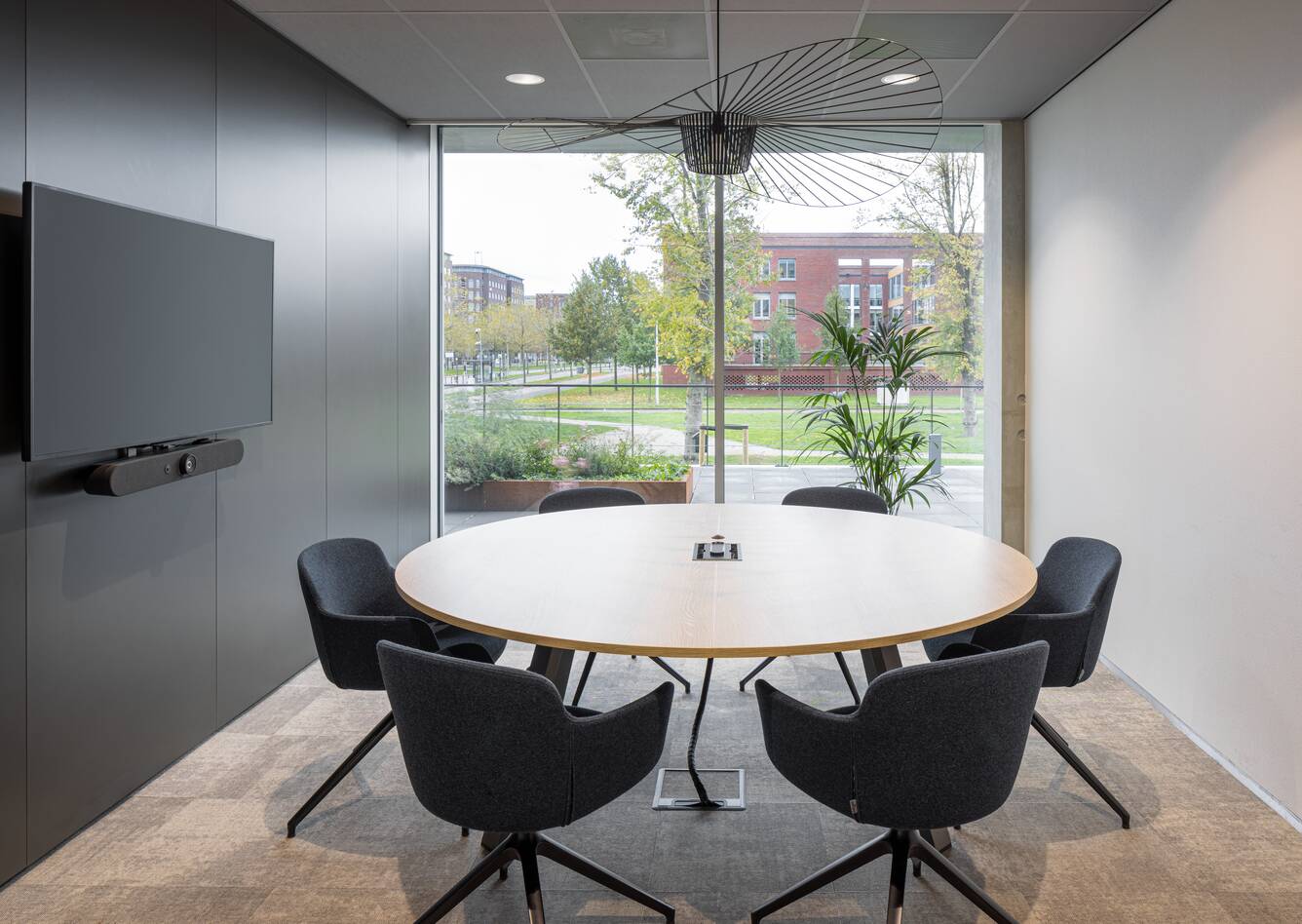 Royal Ahrend office project interior view of NVM in Utrecht SP07