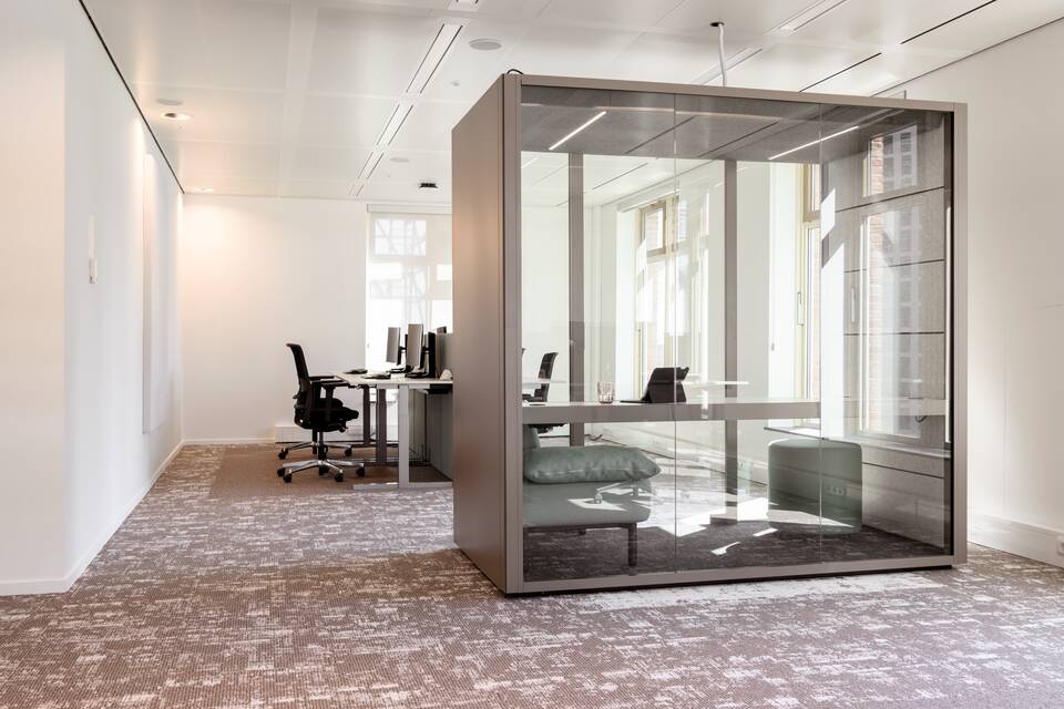 Gispen Government project interior view of FMH Haaglanden in The Hague MB4984